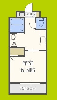 シェモア桜川 間取り