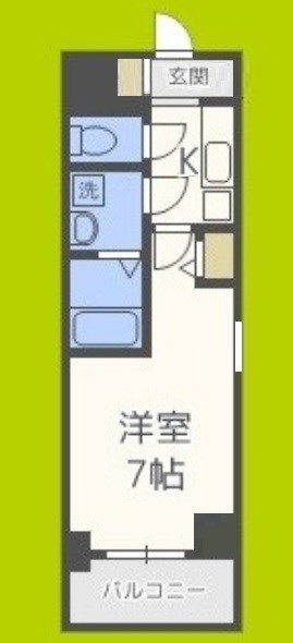 エスリード難波グレイス 間取り