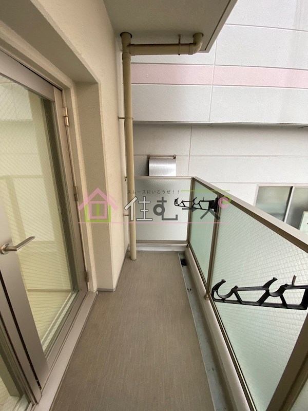 エスリード難波グレイス ベランダ