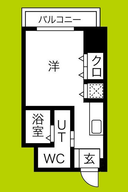 コーラルポワント難波west 間取り