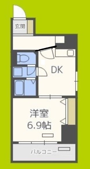 プレサンス千日前通 間取り