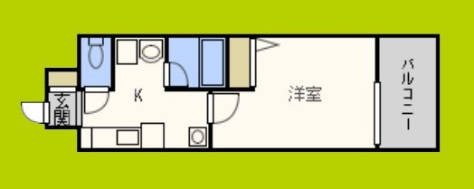 サウスヒルズ難波Ⅲ番館 間取り
