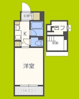 エステムコート大阪城前OBPリバーフロント 間取り