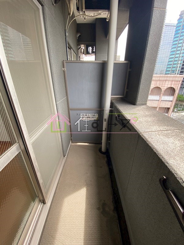 エステムコート大阪城前OBPリバーフロント ベランダ