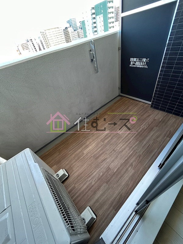 グランカリテ日本橋 ベランダ