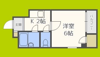 リバティ旭 間取り
