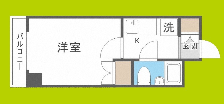 シャンクレール大国 間取り