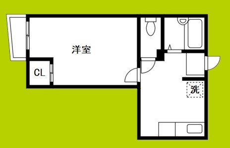 サカエマンション桃谷 間取り