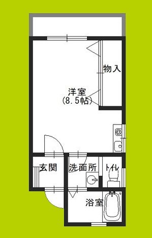 アクアビスタ 間取り