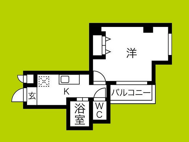 YAHATA西長堀 間取り