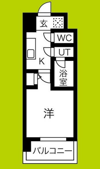 スプランディッド難波 間取り