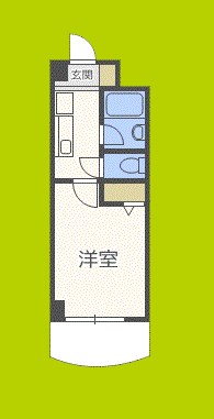 ノルデンハイムリバーサイド天神橋 間取り