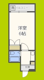 シティハイツ下新庄 間取り