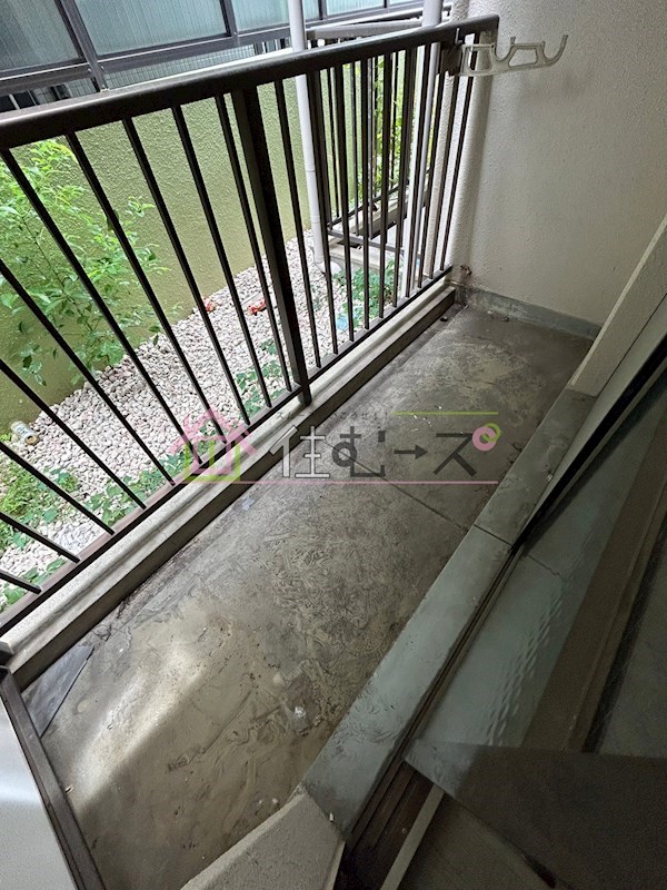 シティハイツ下新庄 ベランダ