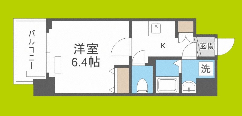 ジアコスモ九条シエル 間取り