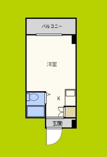ベルメゾン南江口 間取り