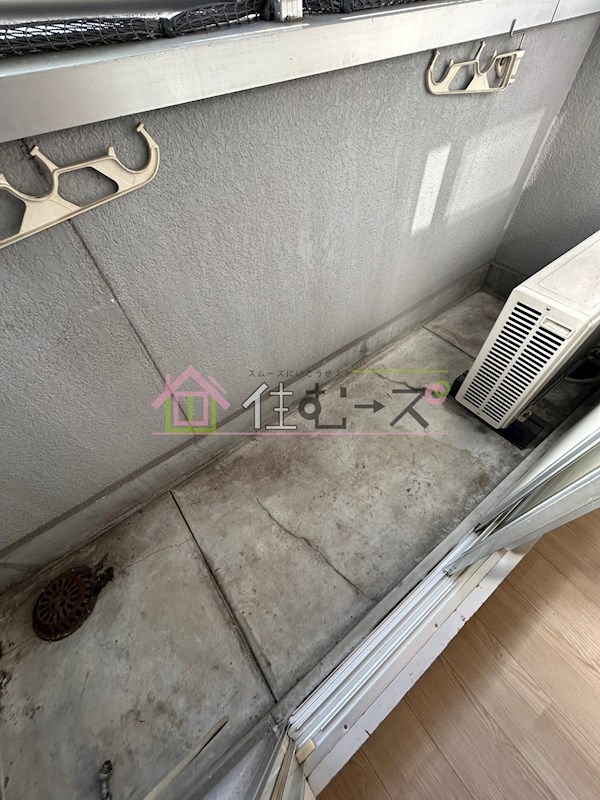 ヘルメスⅡ ベランダ