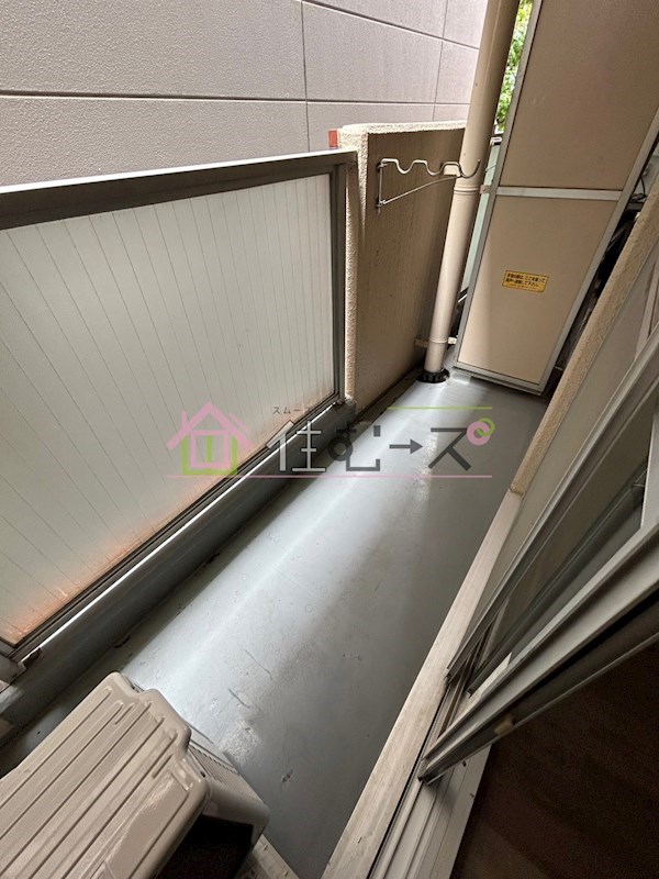 堺筋道頓堀グリーンコーポラス ベランダ
