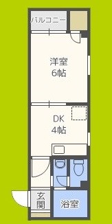 SKグリーンハイツ 間取り