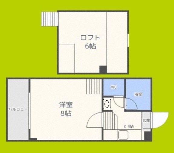 カーサ東住吉 間取り