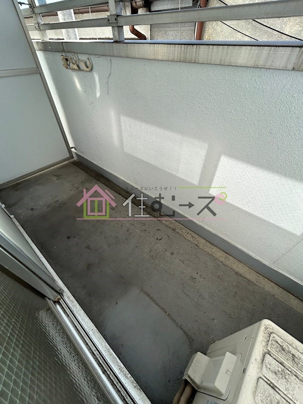 カーサ東住吉 ベランダ