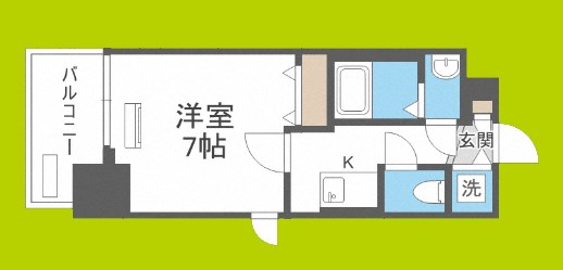 フォーリアライズ南堀江ヴィータ 間取り