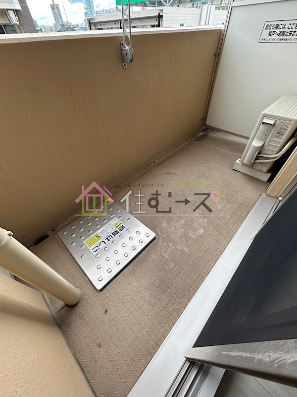 エグゼ難波南Ⅴ ベランダ