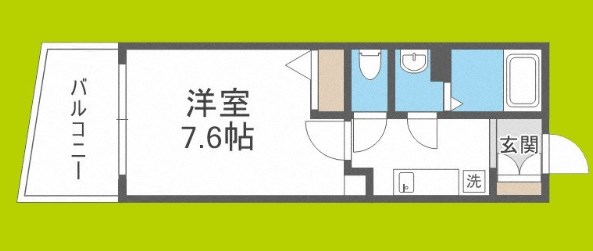 ルクレ阿波座レジデンス 間取り