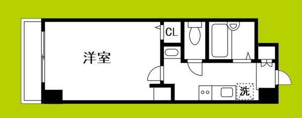 シティアリーナ阿波座西 間取り