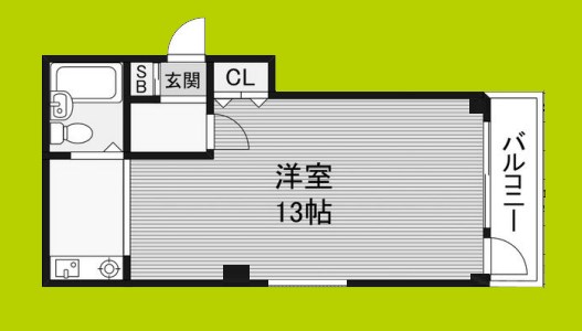 エクシード瓦町 間取り