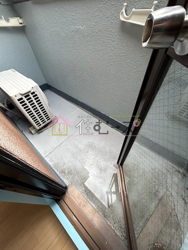 エクシード瓦町 ベランダ