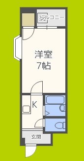 シャルマンJS 間取り