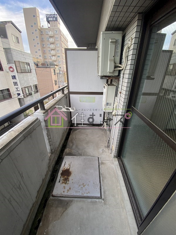 クリエイト本田 ベランダ