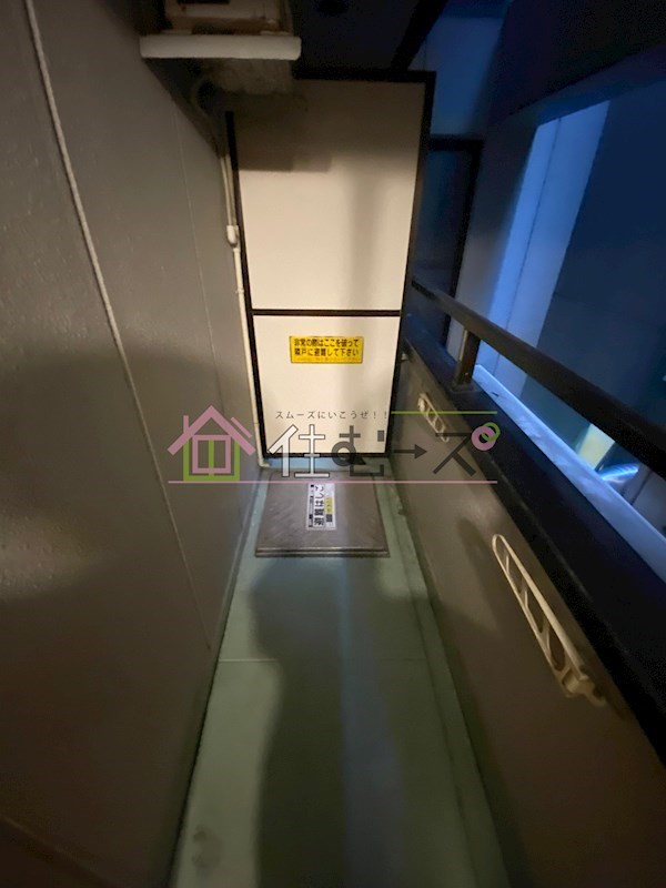 プレミアム新町Ⅲ ベランダ