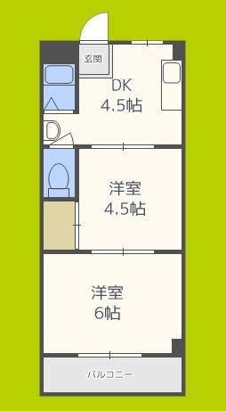 リアライズ北加賀屋 間取り