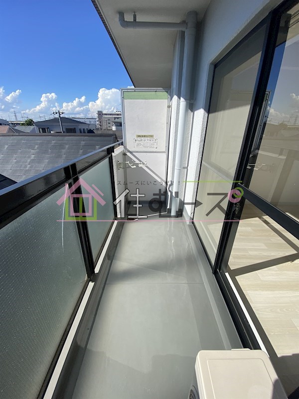 ニューシティーマンション ベランダ