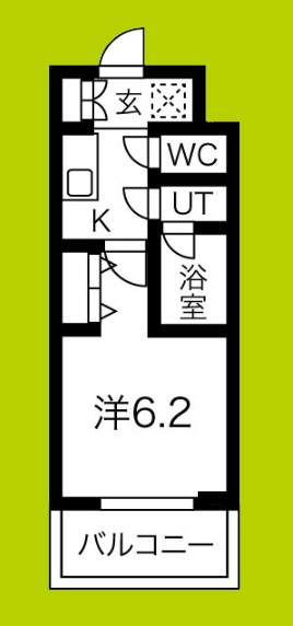 スプランディッド難波 間取り
