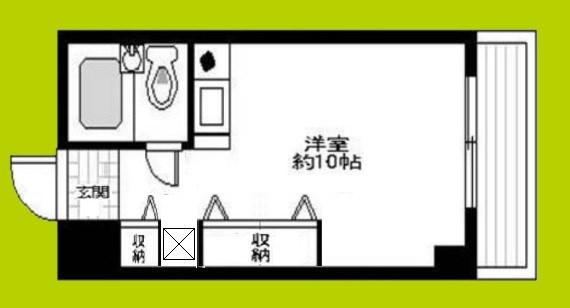ダイアパレス難波 間取り