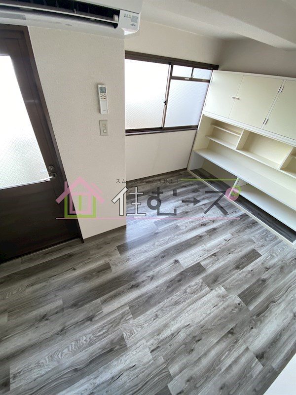 大国町池田マンション ベッドルーム