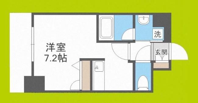 アスヴェル難波EAST 間取り