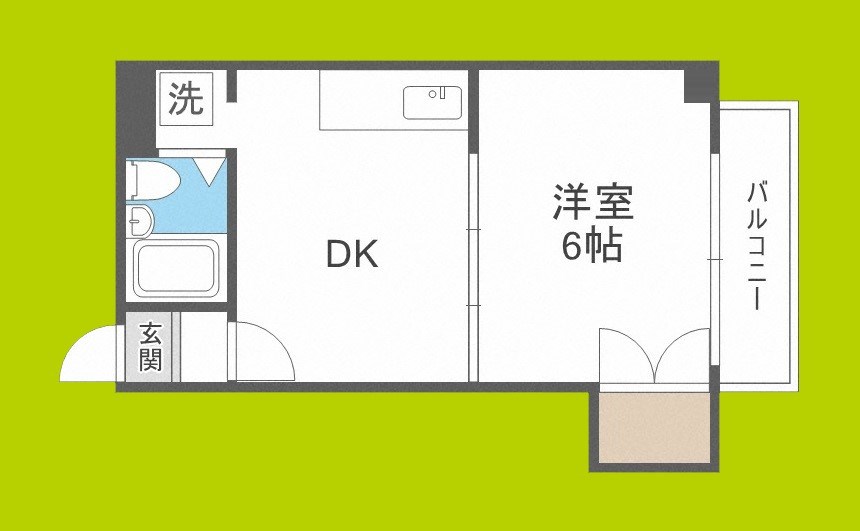 アバンティー玉造 間取り