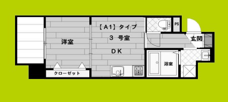 Forest Court南大江公園 間取り