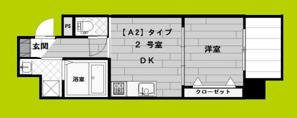Forest Court南大江公園 間取り