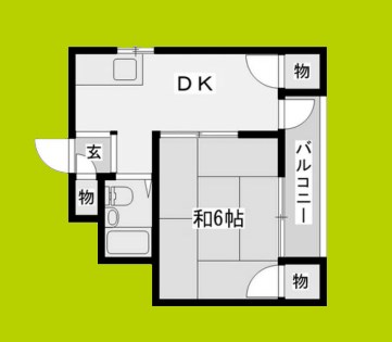 サンライズマンション88 間取り