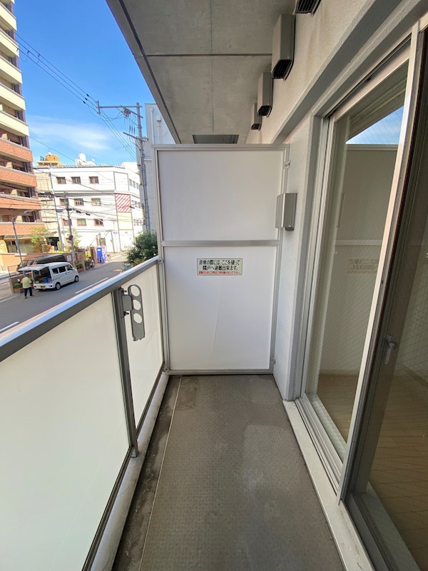 ルクレ新町レジデンス ベランダ