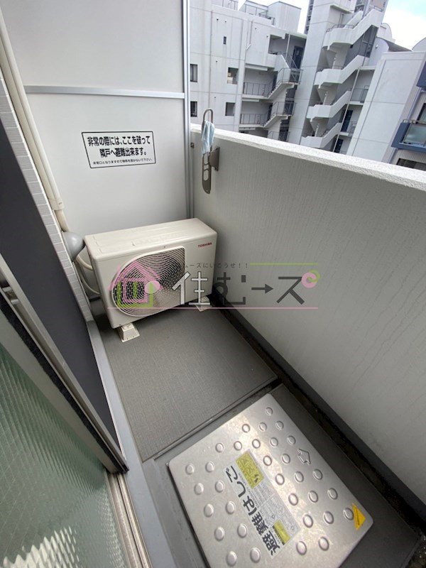 U-ro松屋町 ベランダ