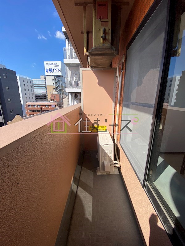 ライオンズマンション新大阪第5 ベランダ