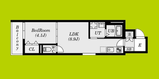 Polias南津守 間取り