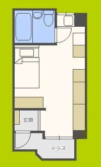 アヴァンセ天王寺 間取り