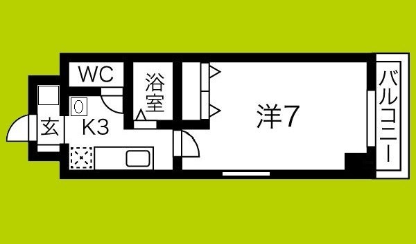 フィレンツェなんば南 間取り
